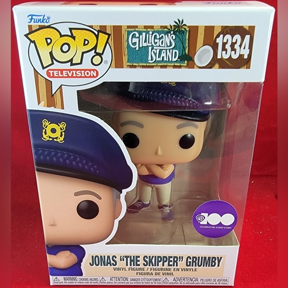 Jonas "the skipper" grumby funko #1334 (nib) - Picture 2 of 7